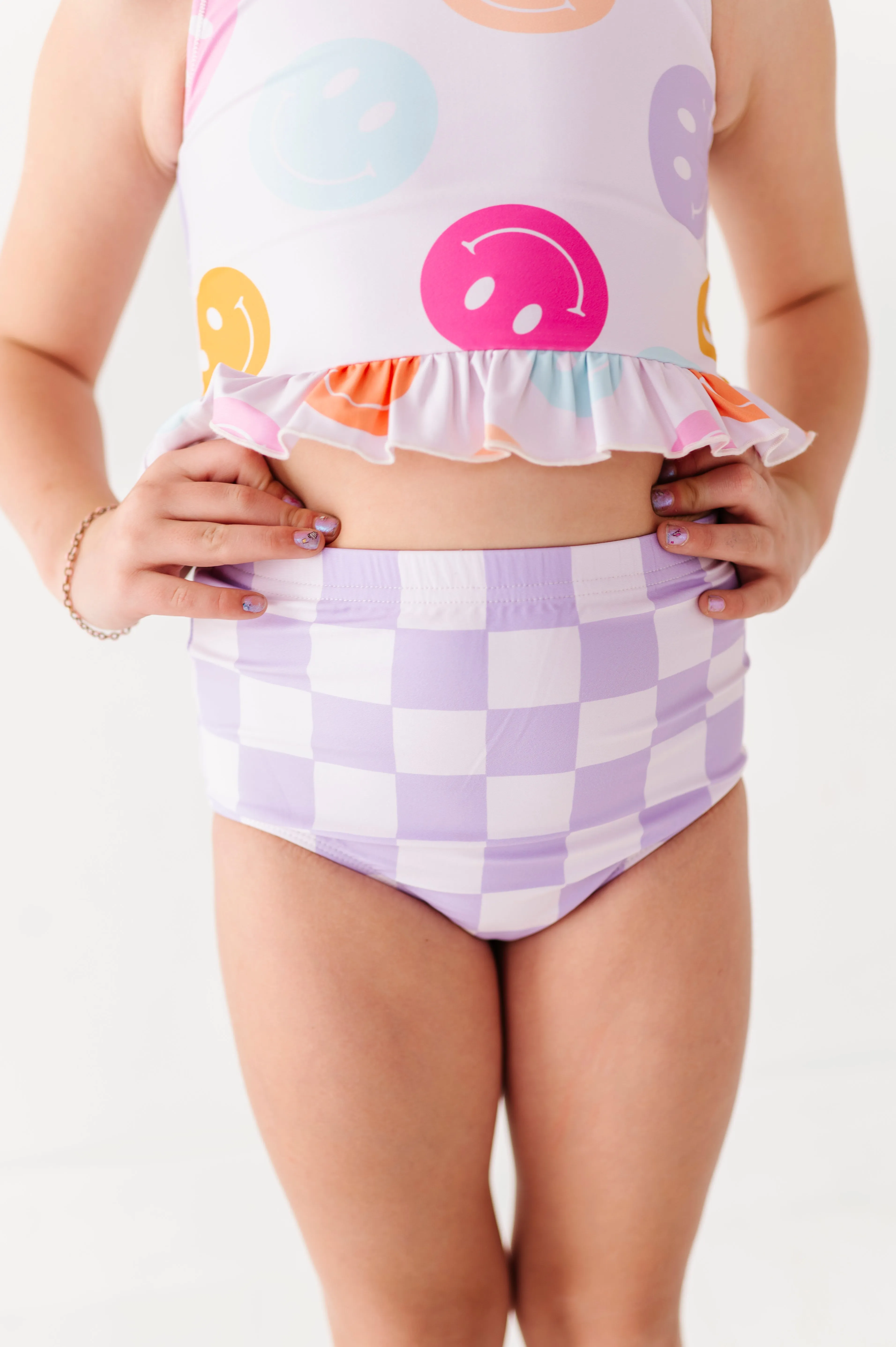 Smilies   Check: Ruffle TWO-PIECE Tankini