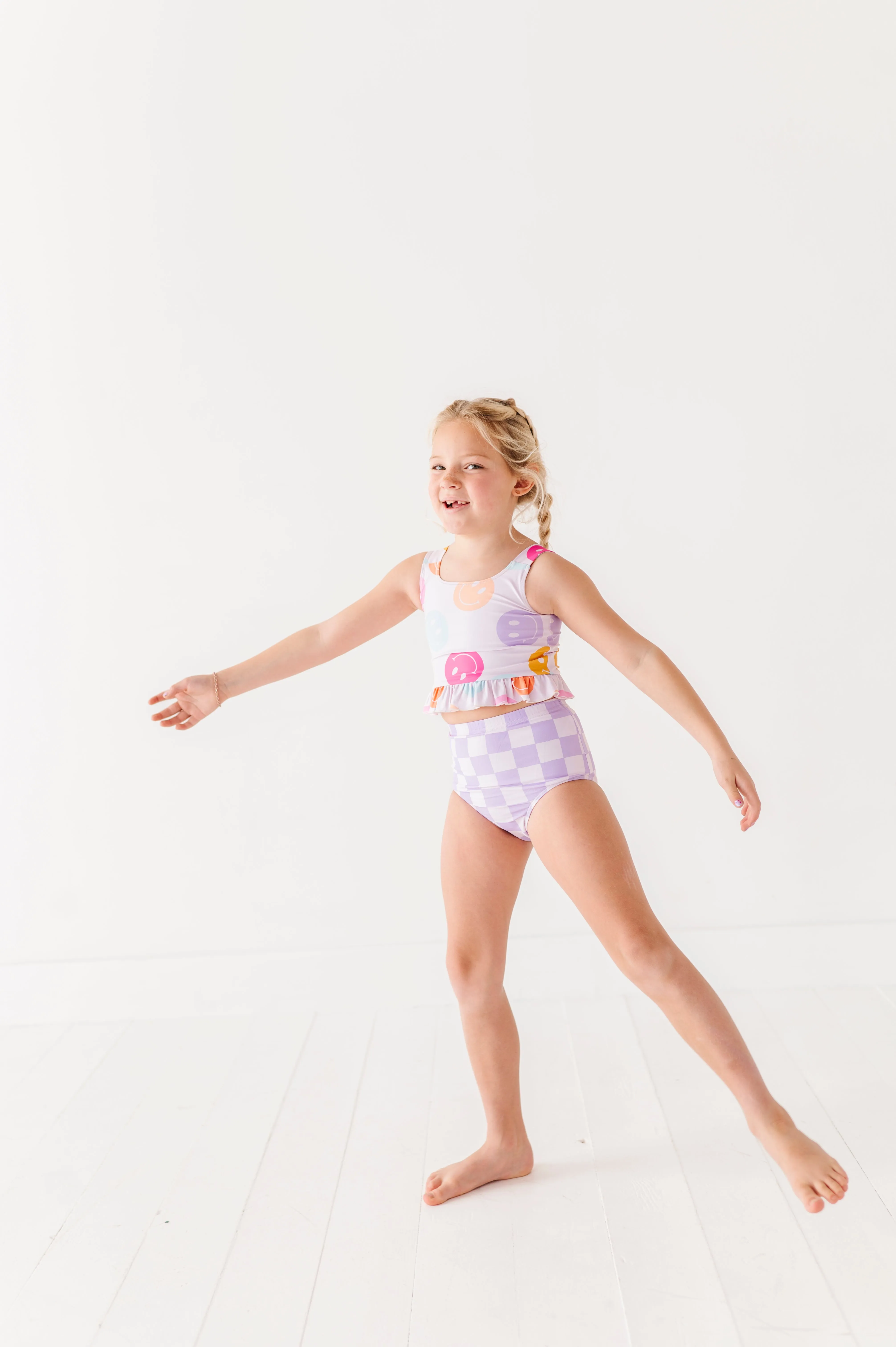 Smilies   Check: Ruffle TWO-PIECE Tankini