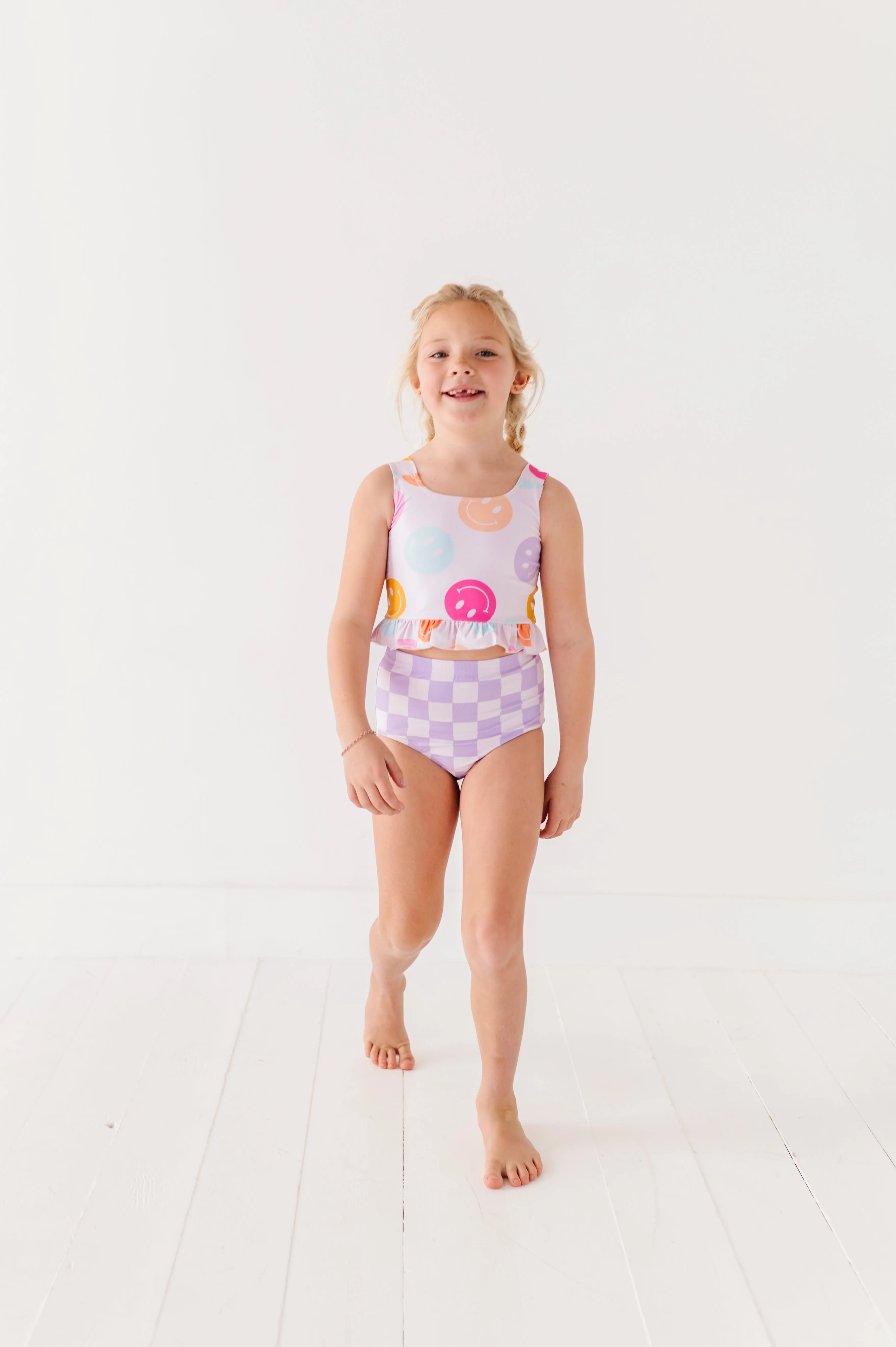 Smilies   Check: Ruffle TWO-PIECE Tankini