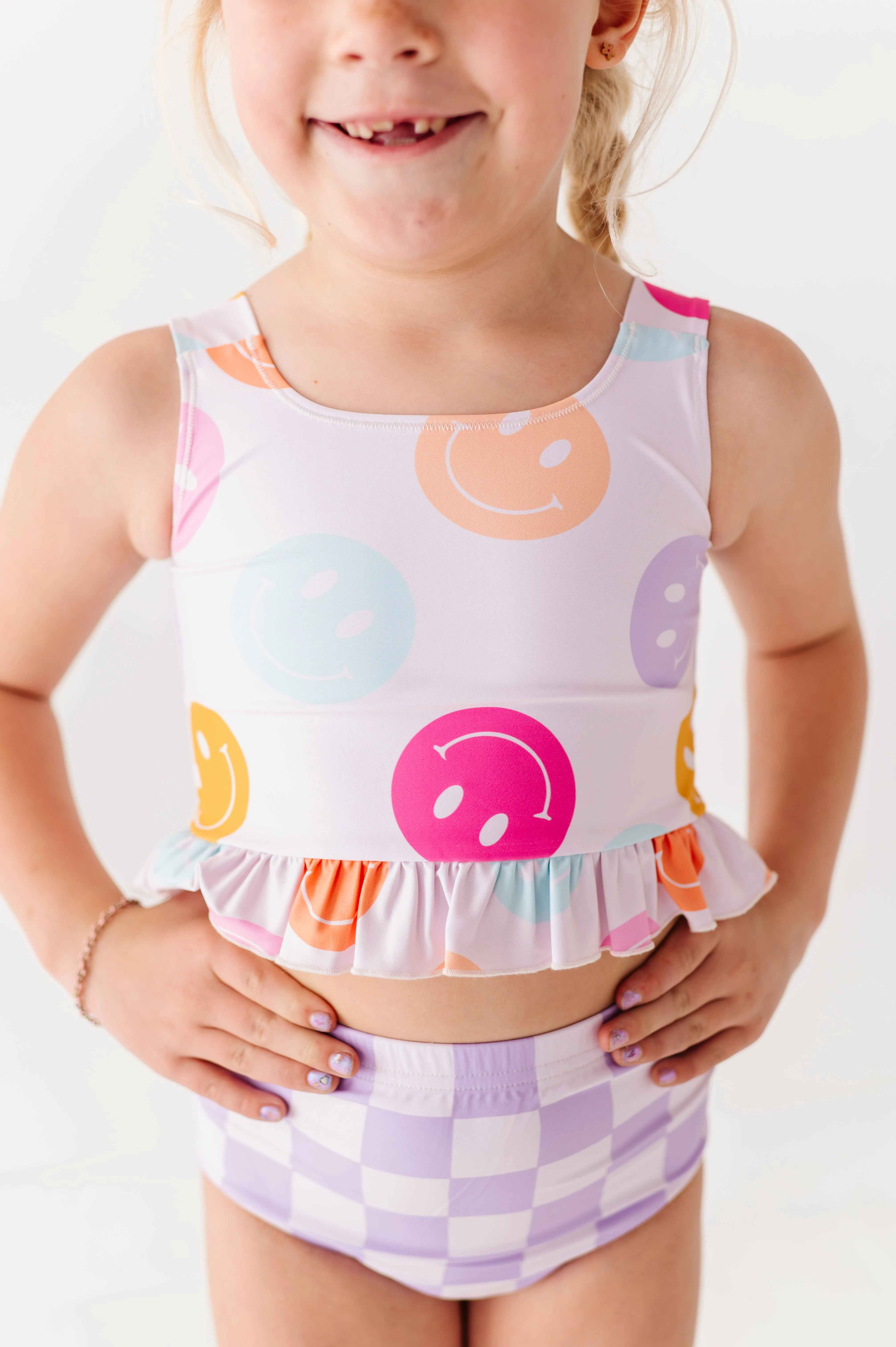 Smilies   Check: Ruffle TWO-PIECE Tankini
