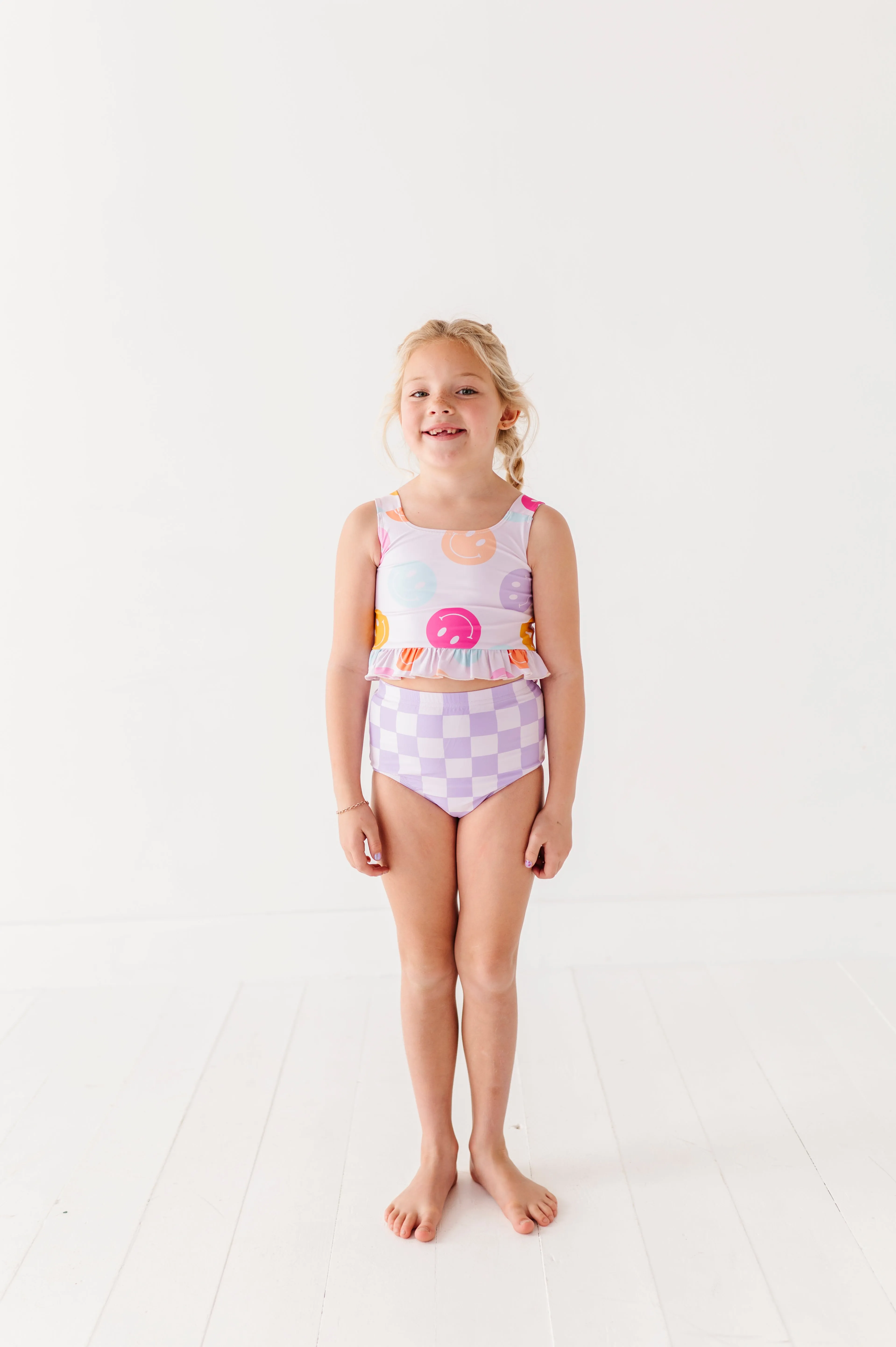 Smilies   Check: Ruffle TWO-PIECE Tankini