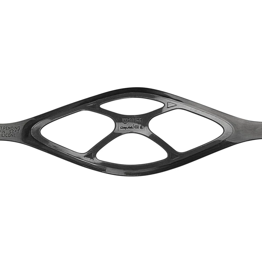 Snorkelling and Scuba Diving Mask Mares X-Vision Liquid Skin - Black/Grey