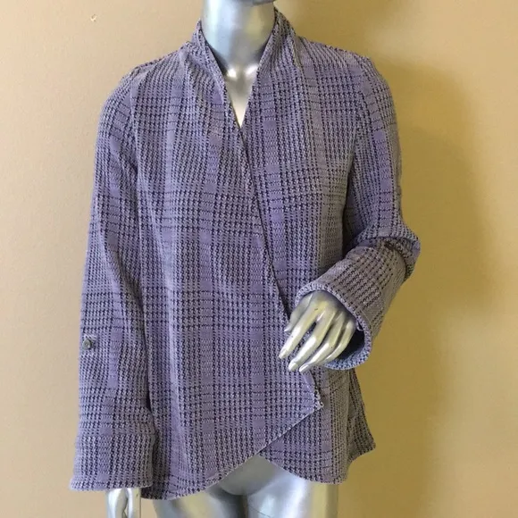 SOFT SURROUNDINGS | Smoky Lavender Warwick Topper Blazer