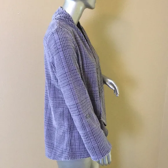 SOFT SURROUNDINGS | Smoky Lavender Warwick Topper Blazer