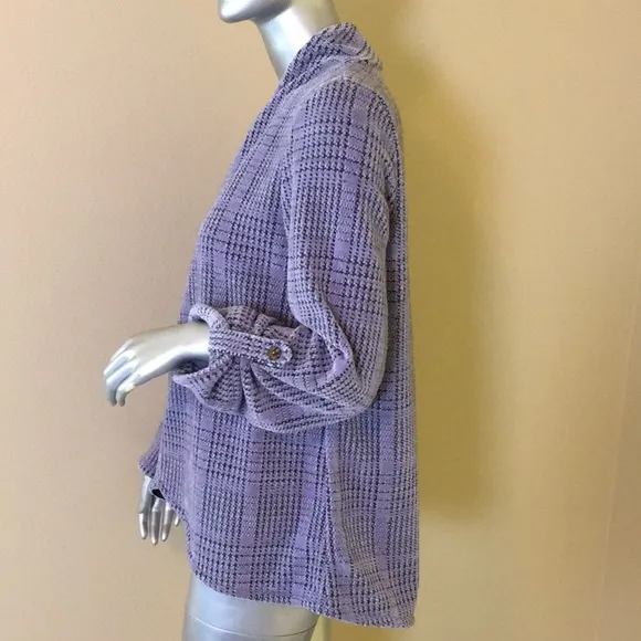 SOFT SURROUNDINGS | Smoky Lavender Warwick Topper Blazer