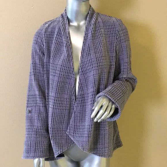 SOFT SURROUNDINGS | Smoky Lavender Warwick Topper Blazer