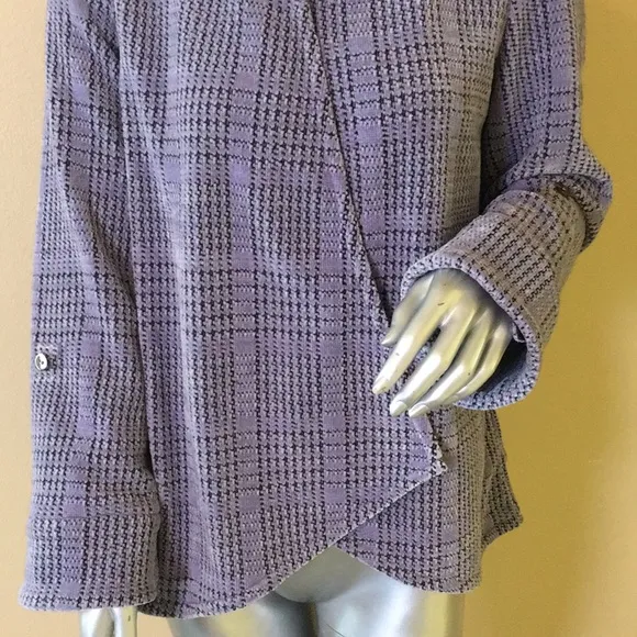 SOFT SURROUNDINGS | Smoky Lavender Warwick Topper Blazer