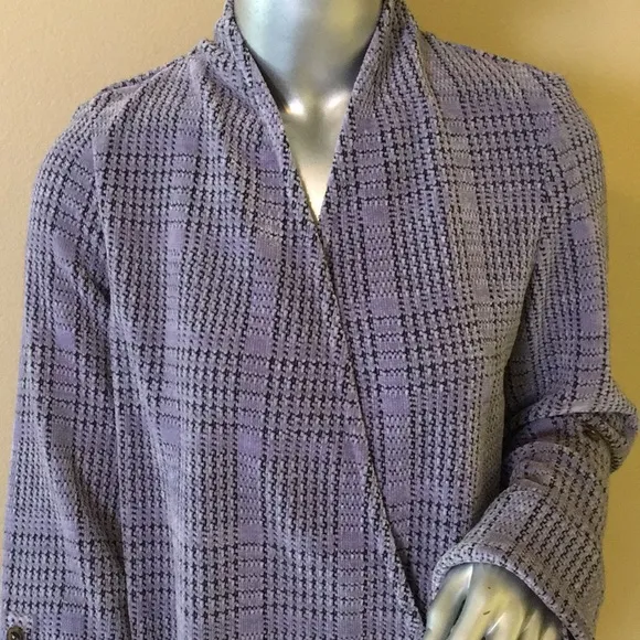 SOFT SURROUNDINGS | Smoky Lavender Warwick Topper Blazer