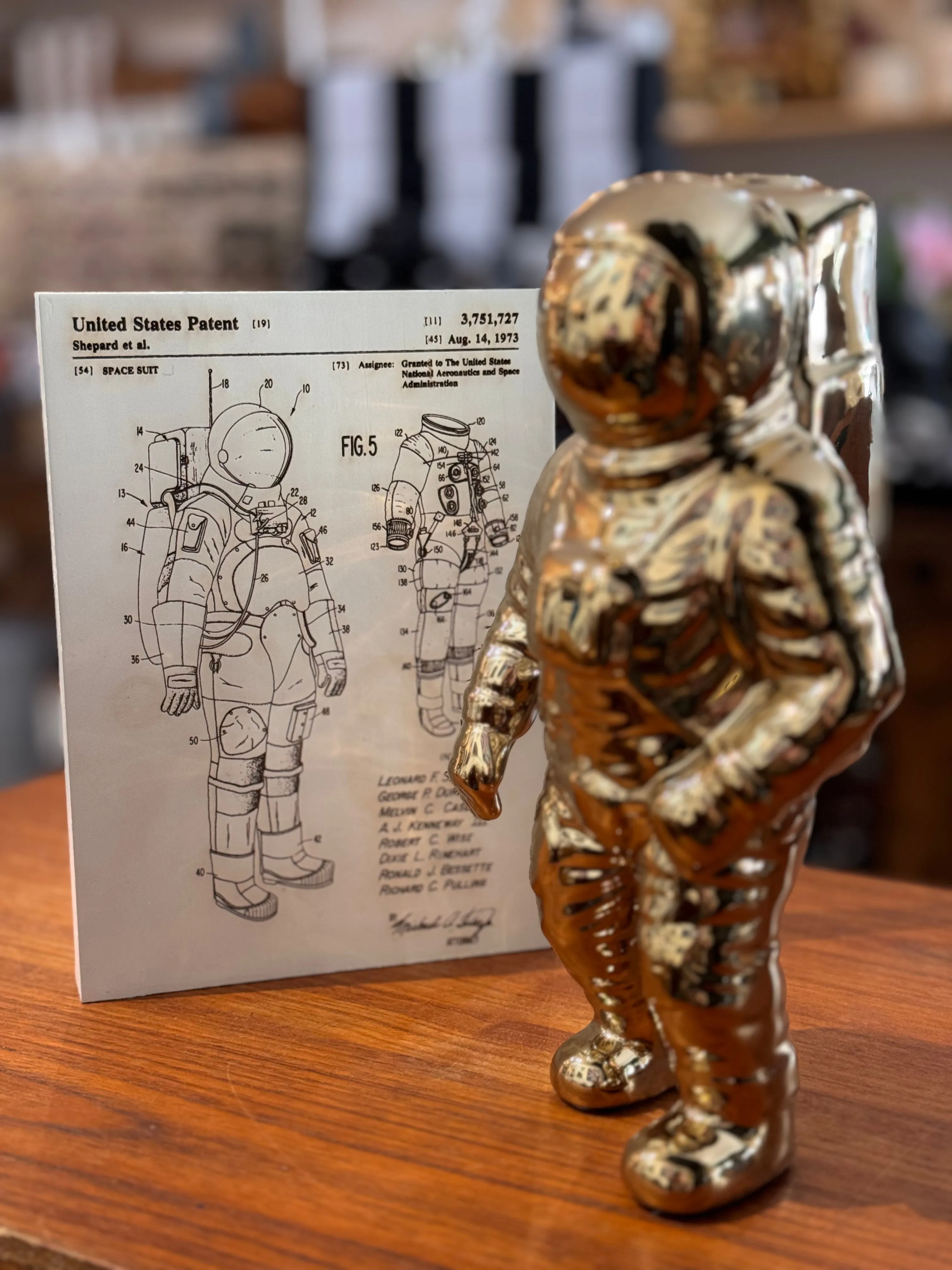 SPACE SUIT PATENT
