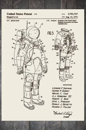 SPACE SUIT PATENT