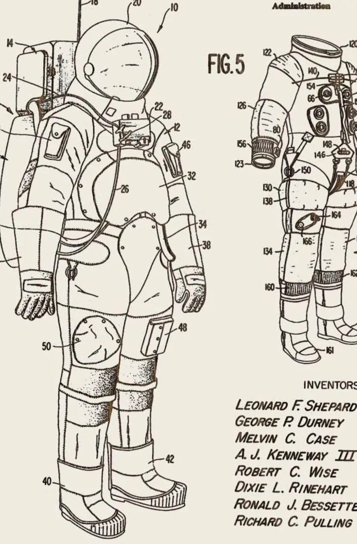 SPACE SUIT PATENT