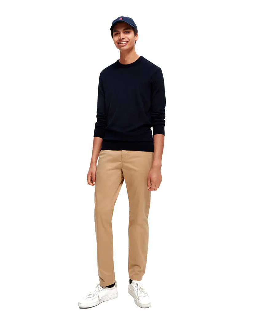 Stuart Stretch Chinos Regular Slim Fit Sand