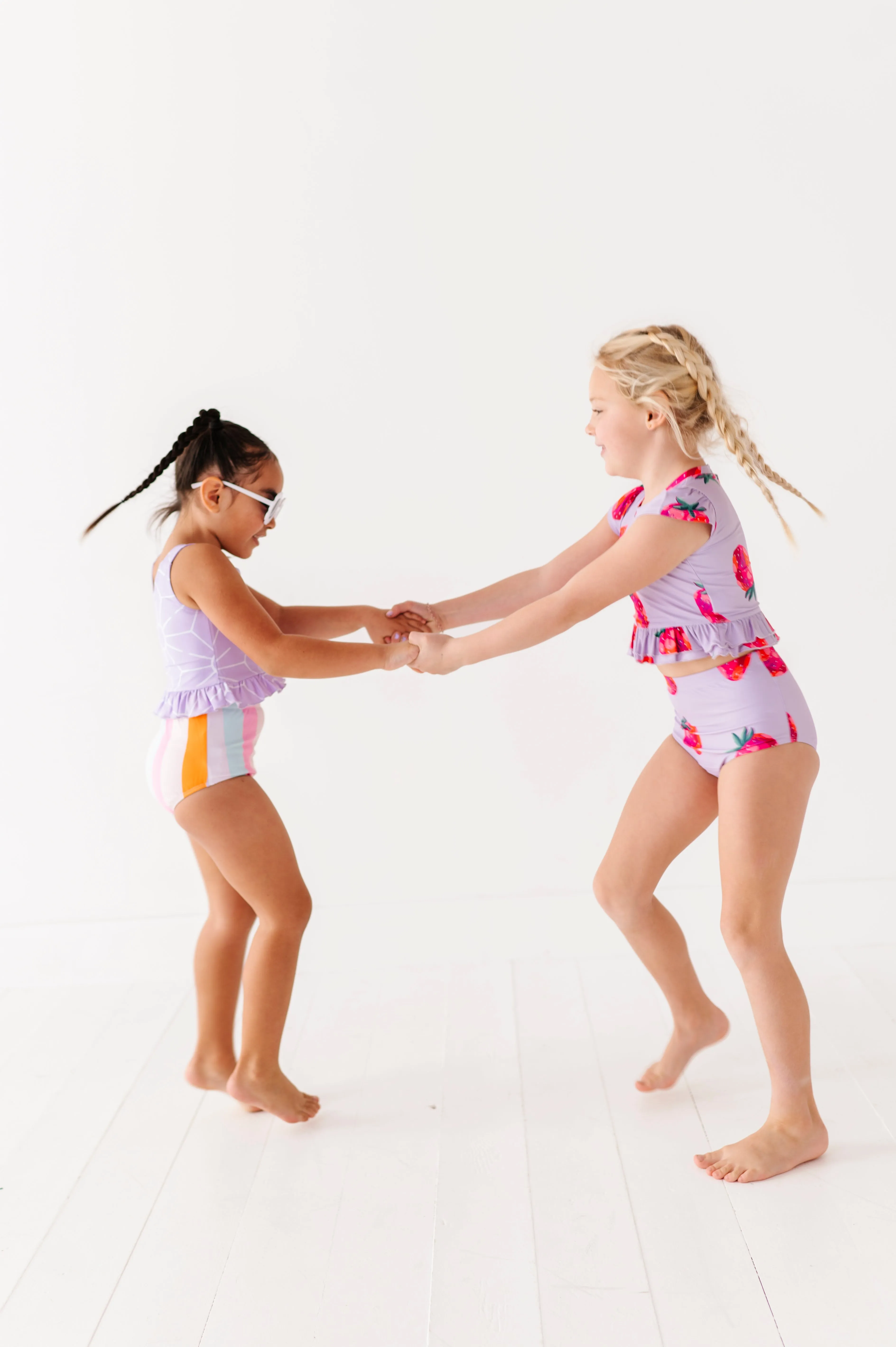 Sunny   Stripes: Ruffle TWO-PIECE Tankini