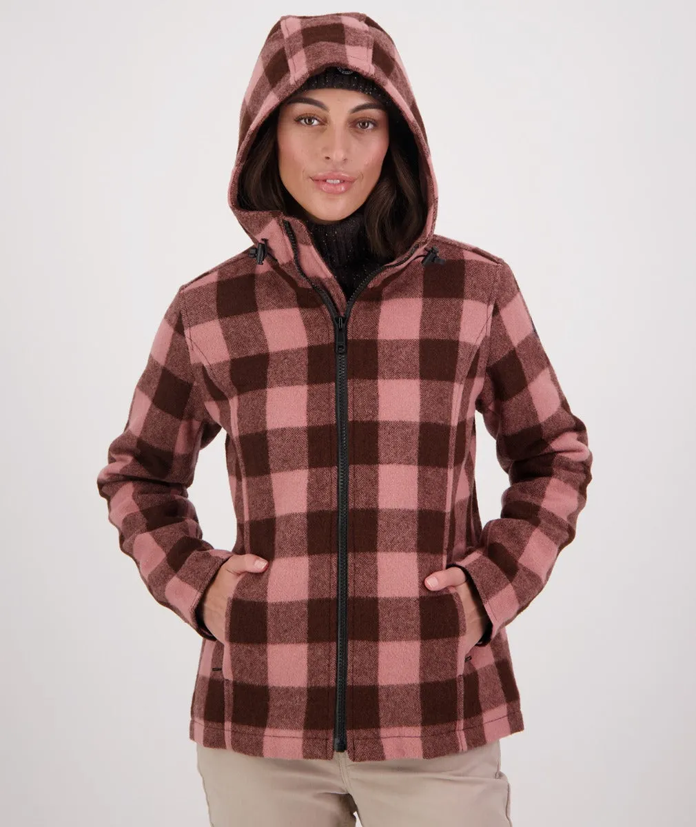 Swanndri Womens Seattle Hoody 100% NZ Wool (Colour Options)