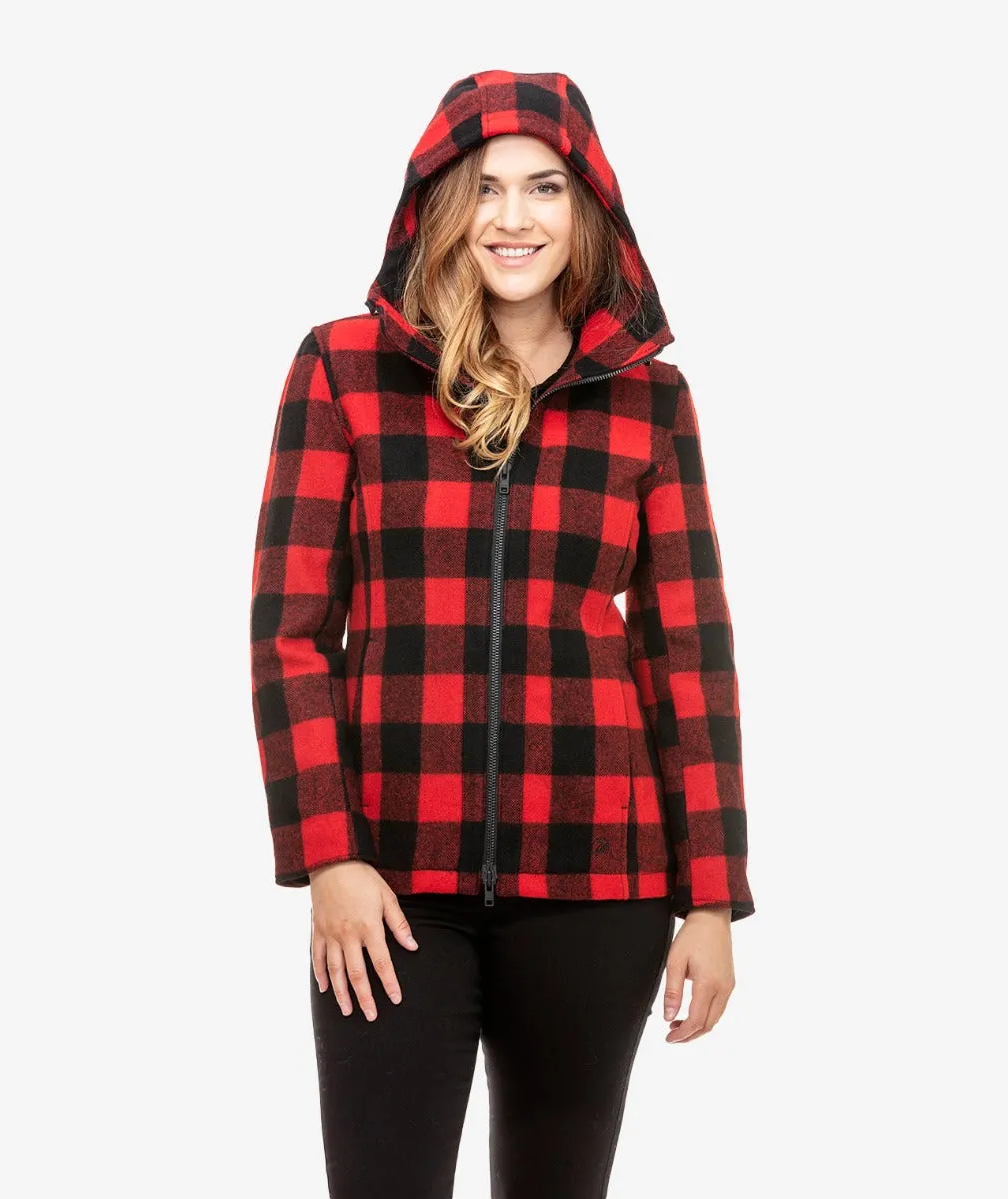 Swanndri Womens Seattle Hoody 100% NZ Wool (Colour Options)