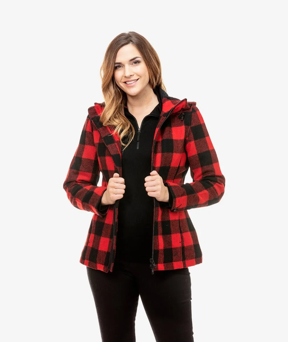 Swanndri Womens Seattle Hoody 100% NZ Wool (Colour Options)