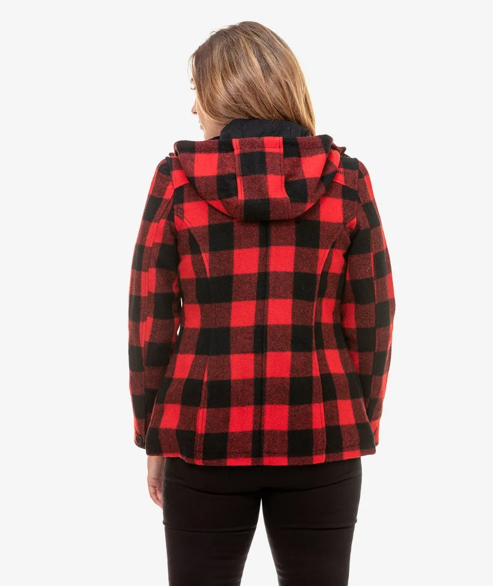 Swanndri Womens Seattle Hoody 100% NZ Wool (Colour Options)