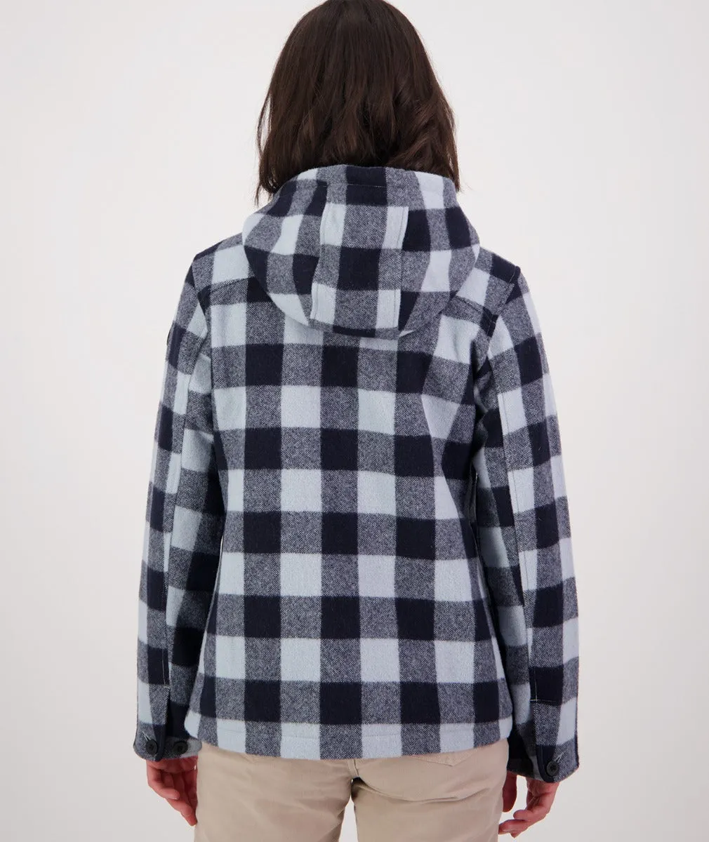 Swanndri Womens Seattle Hoody 100% NZ Wool (Colour Options)