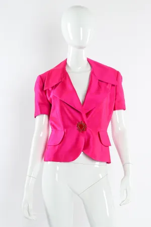 Tailored Short Sleeve Jacket