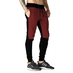 THE ARCHER Men's Slim Fit Track pants(1JOG(J1)GREEN_Green_Medium)
