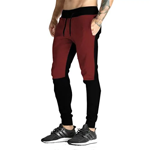 THE ARCHER Men's Slim Fit Track pants(1JOG(J1)GREEN_Green_Medium)