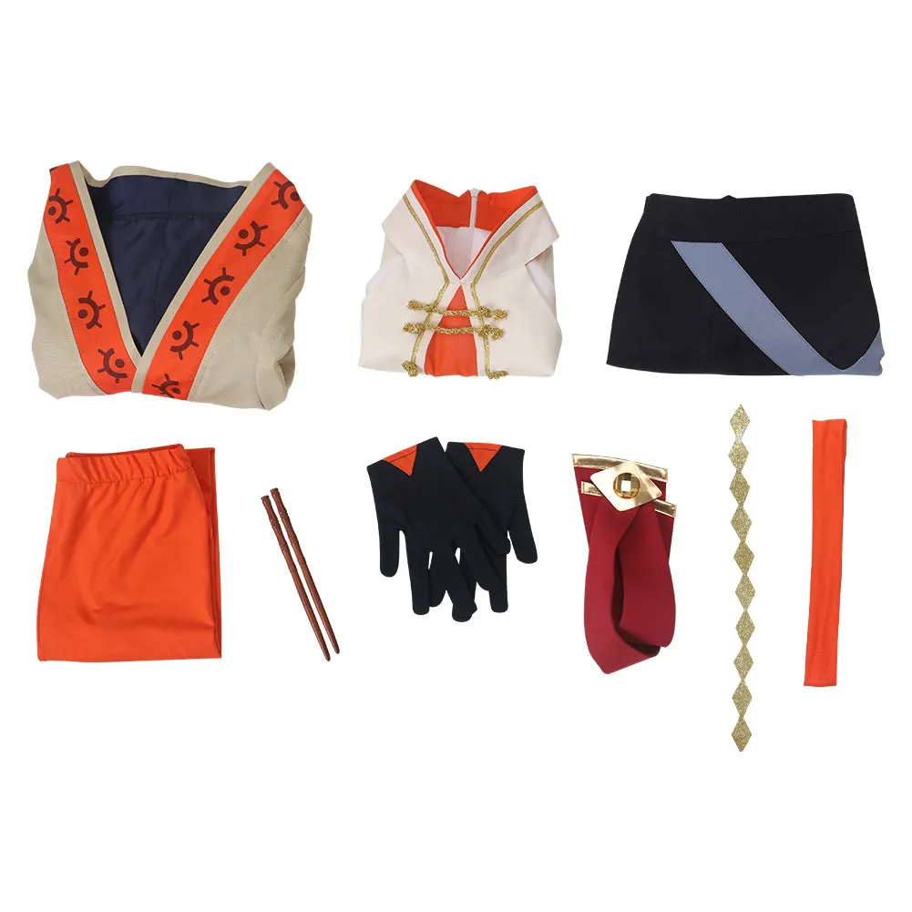 The Legend of Zelda: Tears of the Kingdom Purah Cosplay Costume Outfits Halloween Carnival Suit