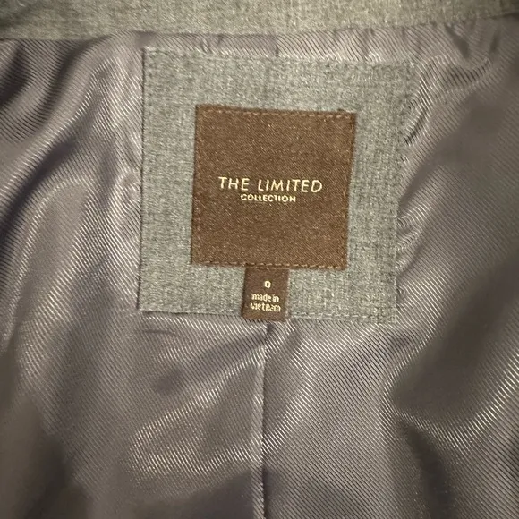 The Limited Gray 2 Button Suit Blazer- Like New