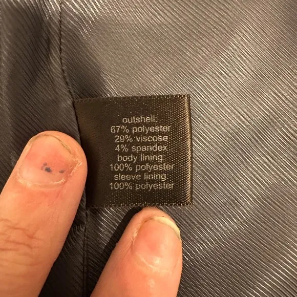The Limited Gray 2 Button Suit Blazer- Like New