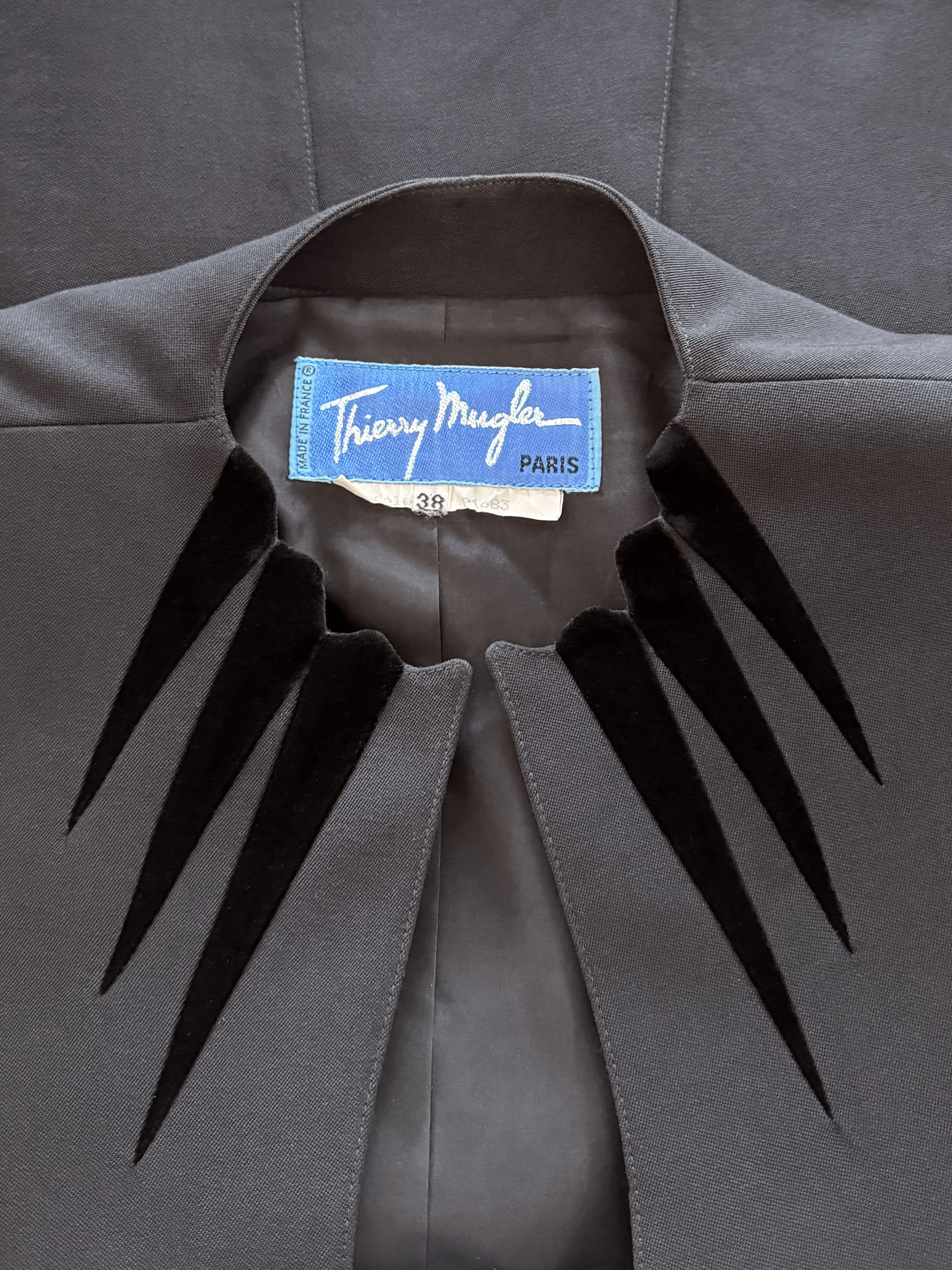 Thierry Mugler Paris A/W 1990 Skirt Suit