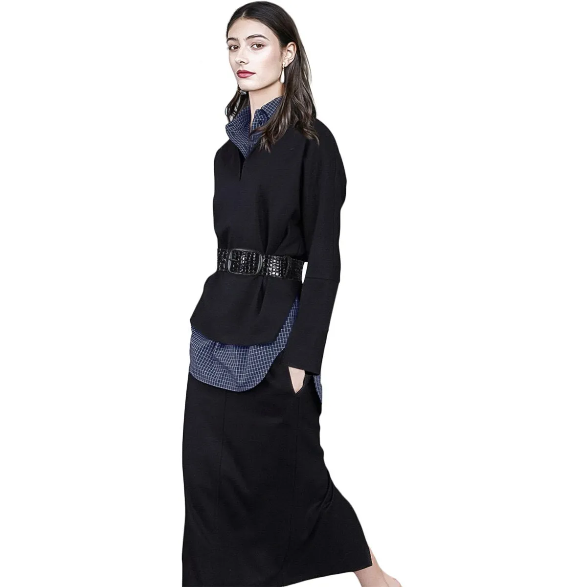 three-piece suit spring shirt skirt  suit