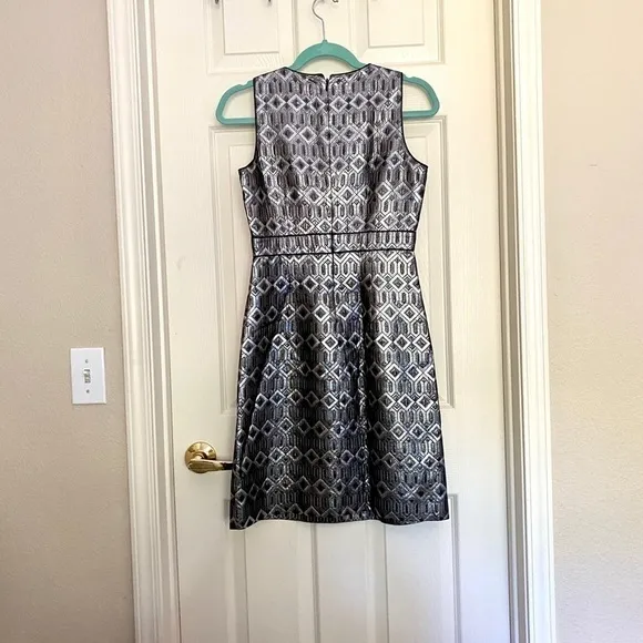 Tory Burch Silver Embellished Dress