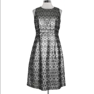 Tory Burch Silver Embellished Dress