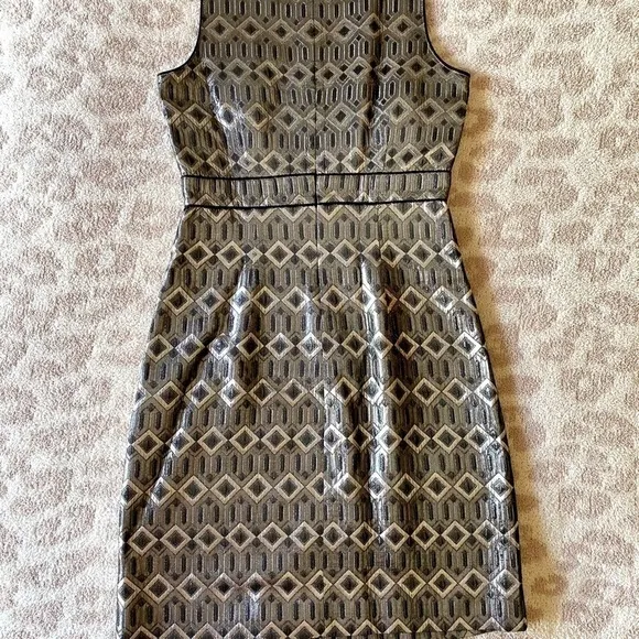 Tory Burch Silver Embellished Dress