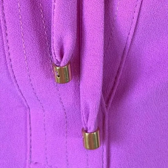 Trina Turk purple resort tunic shift dress