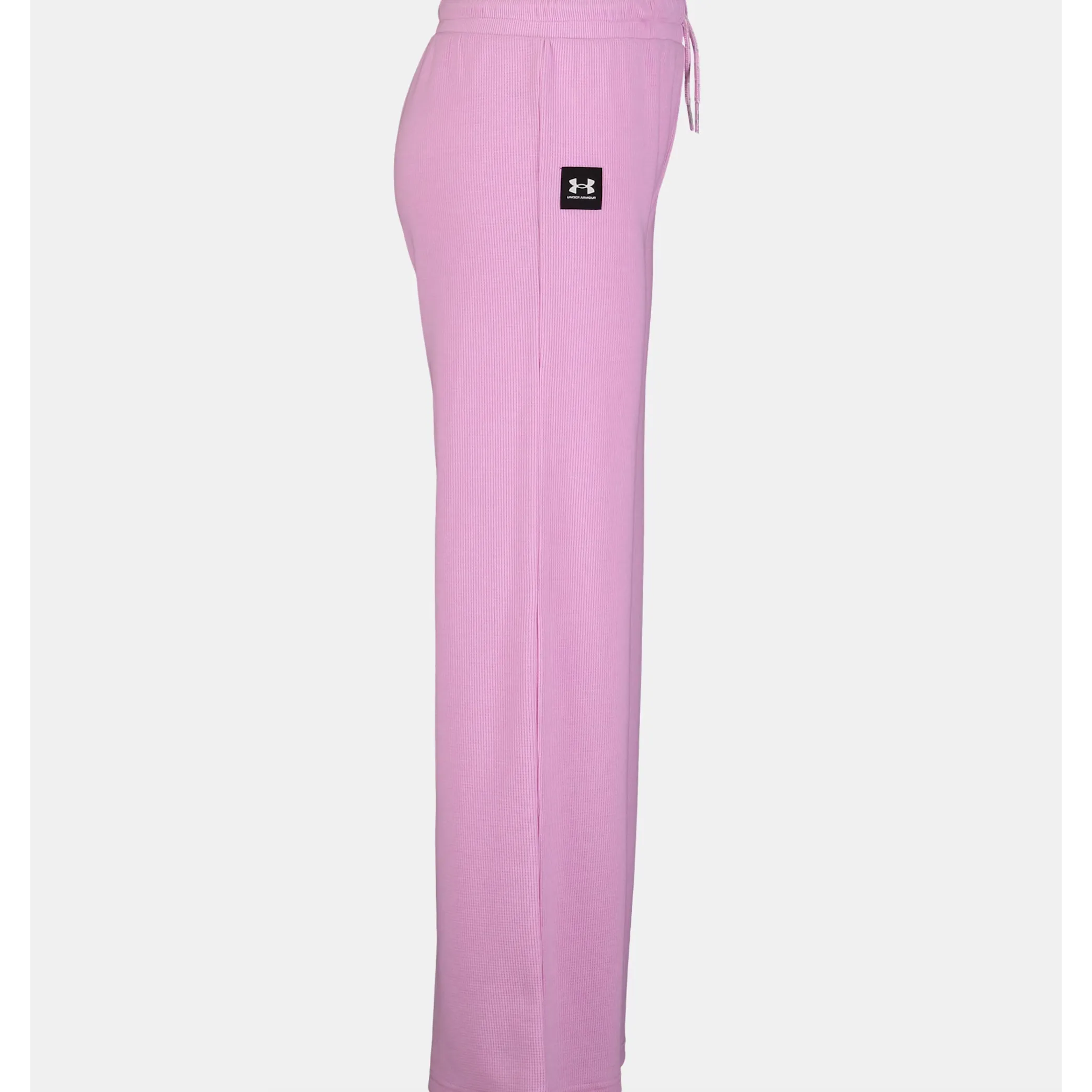 Under Armour Youth Girl's UA Wide Leg Pant - Pink Dawn