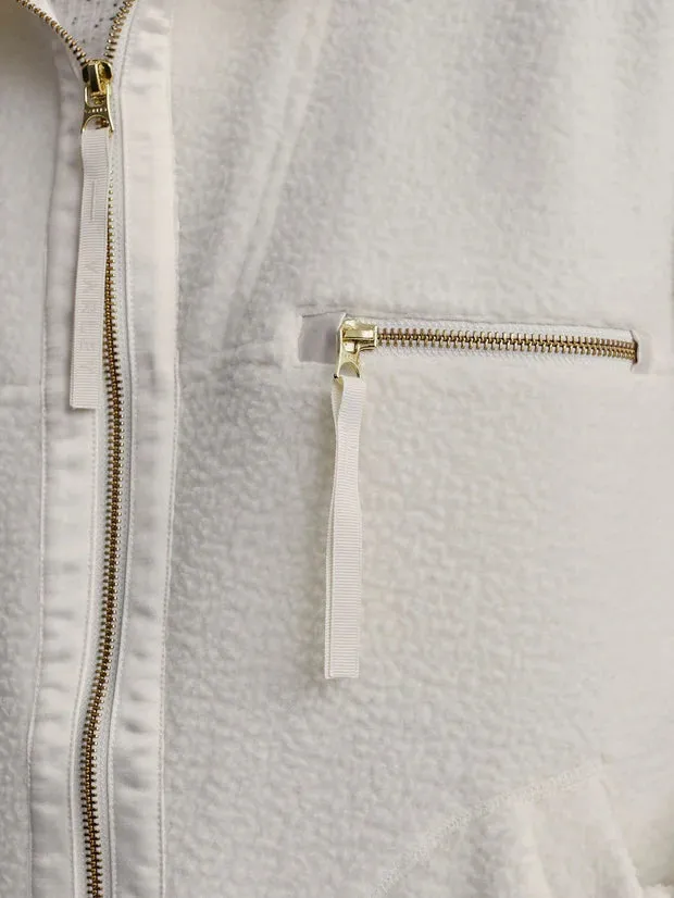 Varley | Donley Fleece Jacket {Egret}