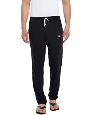 VIMAL JONNEY Men's Regular Fit Track pants (DD1BLACKS01_Black_Small)