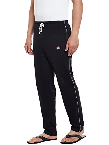 VIMAL JONNEY Men's Regular Fit Track pants (DD1BLACKS01_Black_Small)
