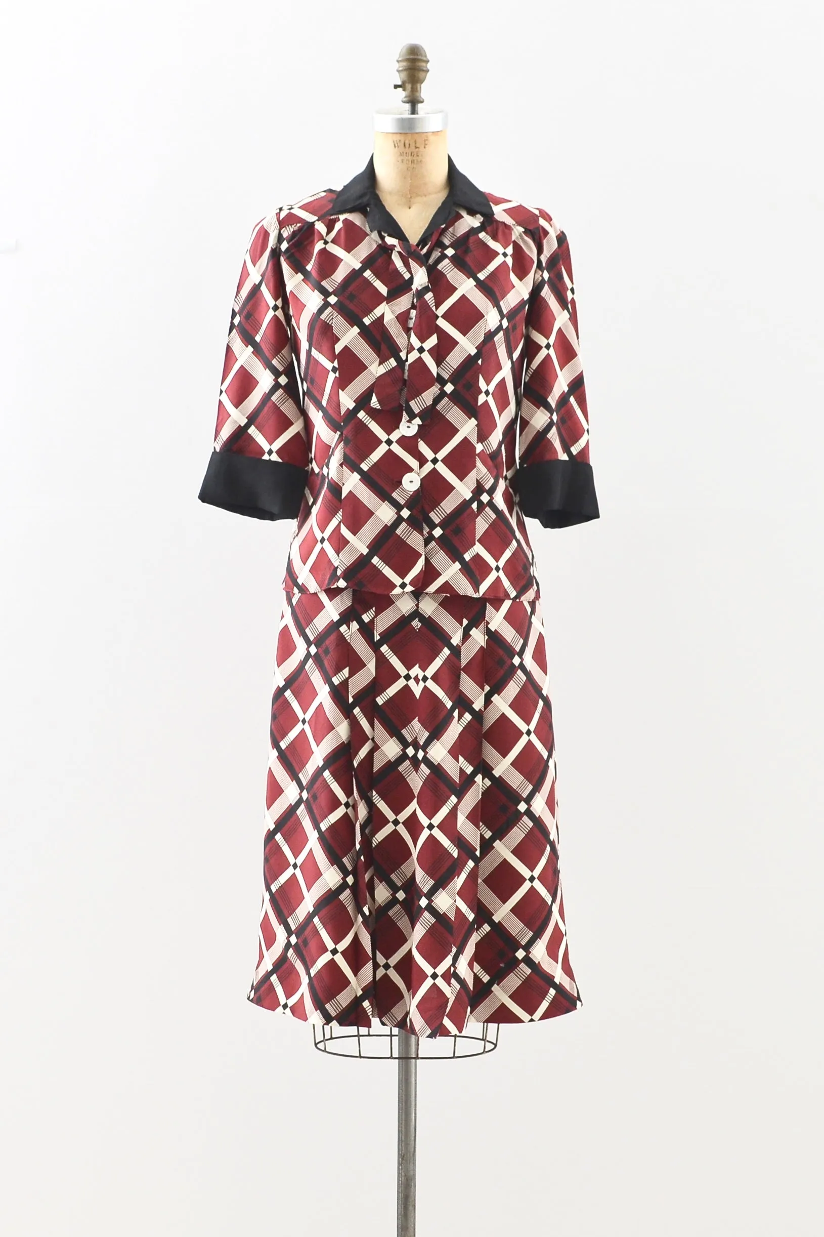 Vintage 3Piece Suit / S M