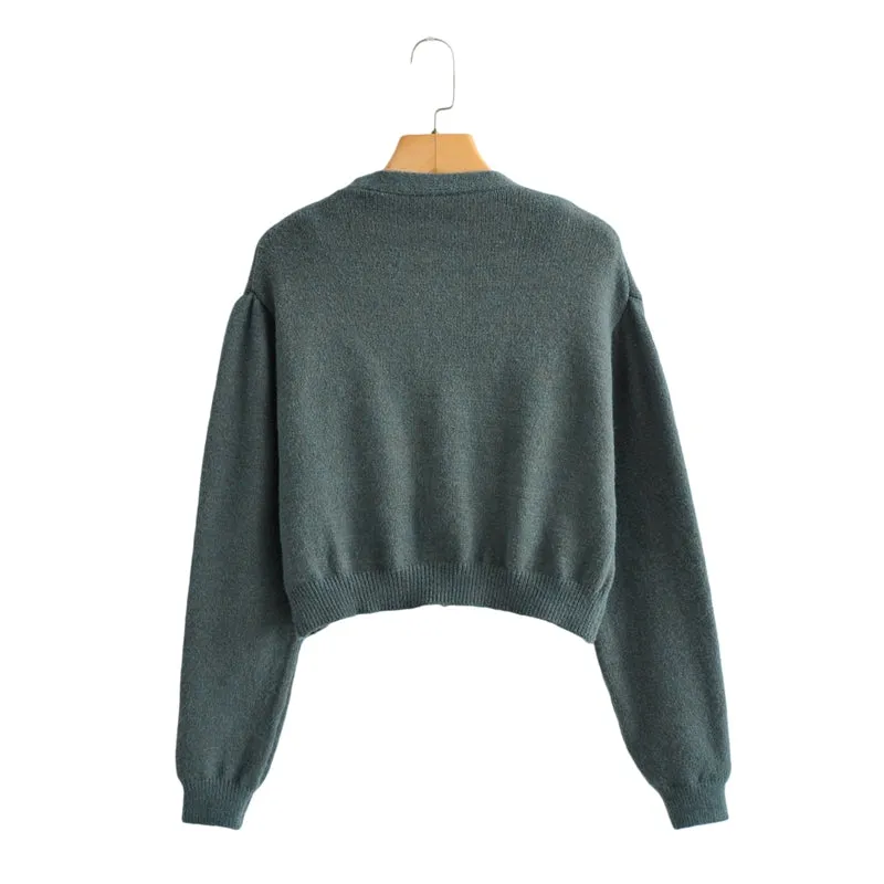 Vintage Long Sleeve Female Outerwear