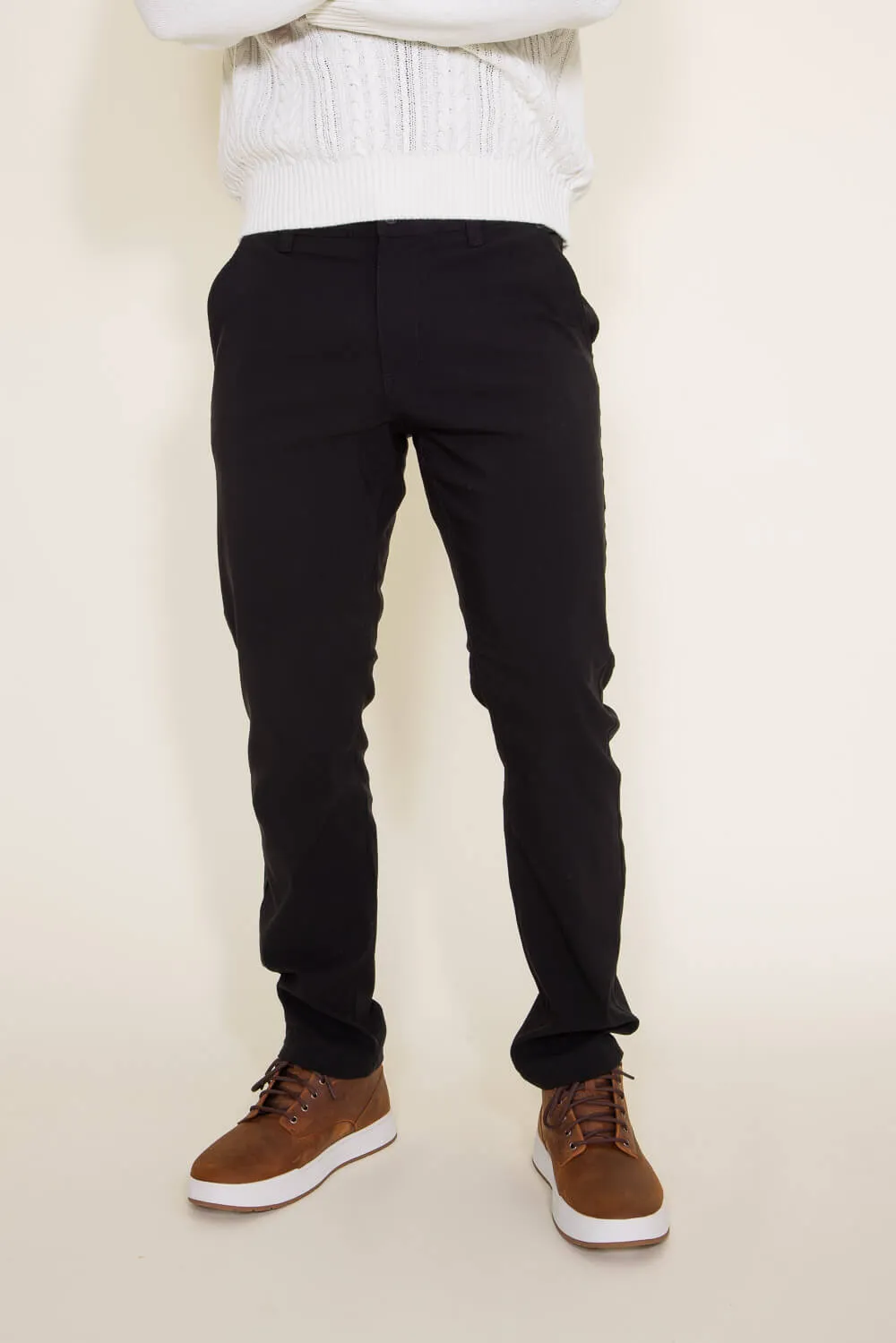 Weatherproof Vintage Faille Trouser Pants for Men in Black | W3F800-BLACK