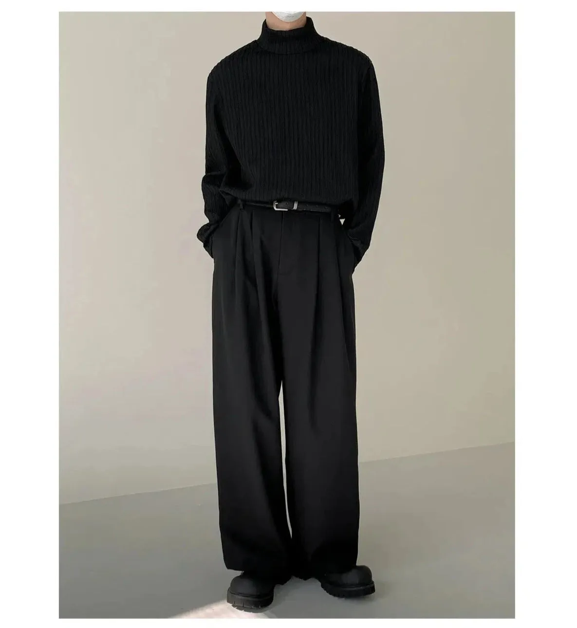 Wide-leg Suit Pants