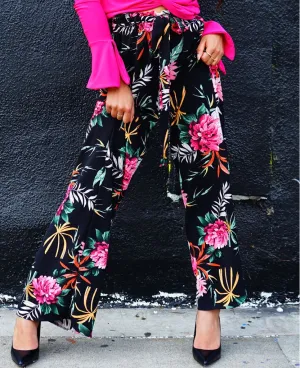 Yesenia Floral Pants