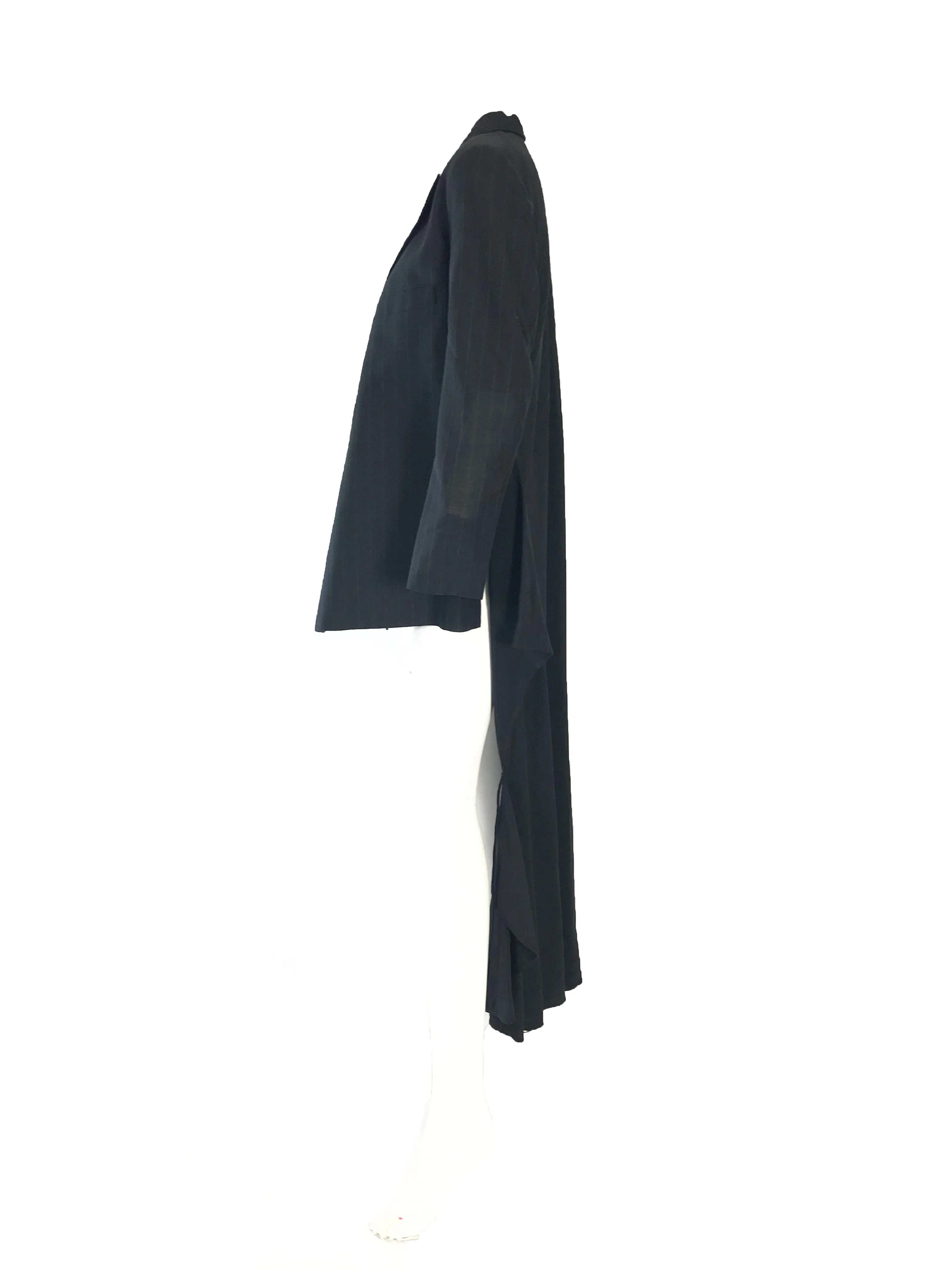 YOHJI YAMAMOTO blazer & Skirt
