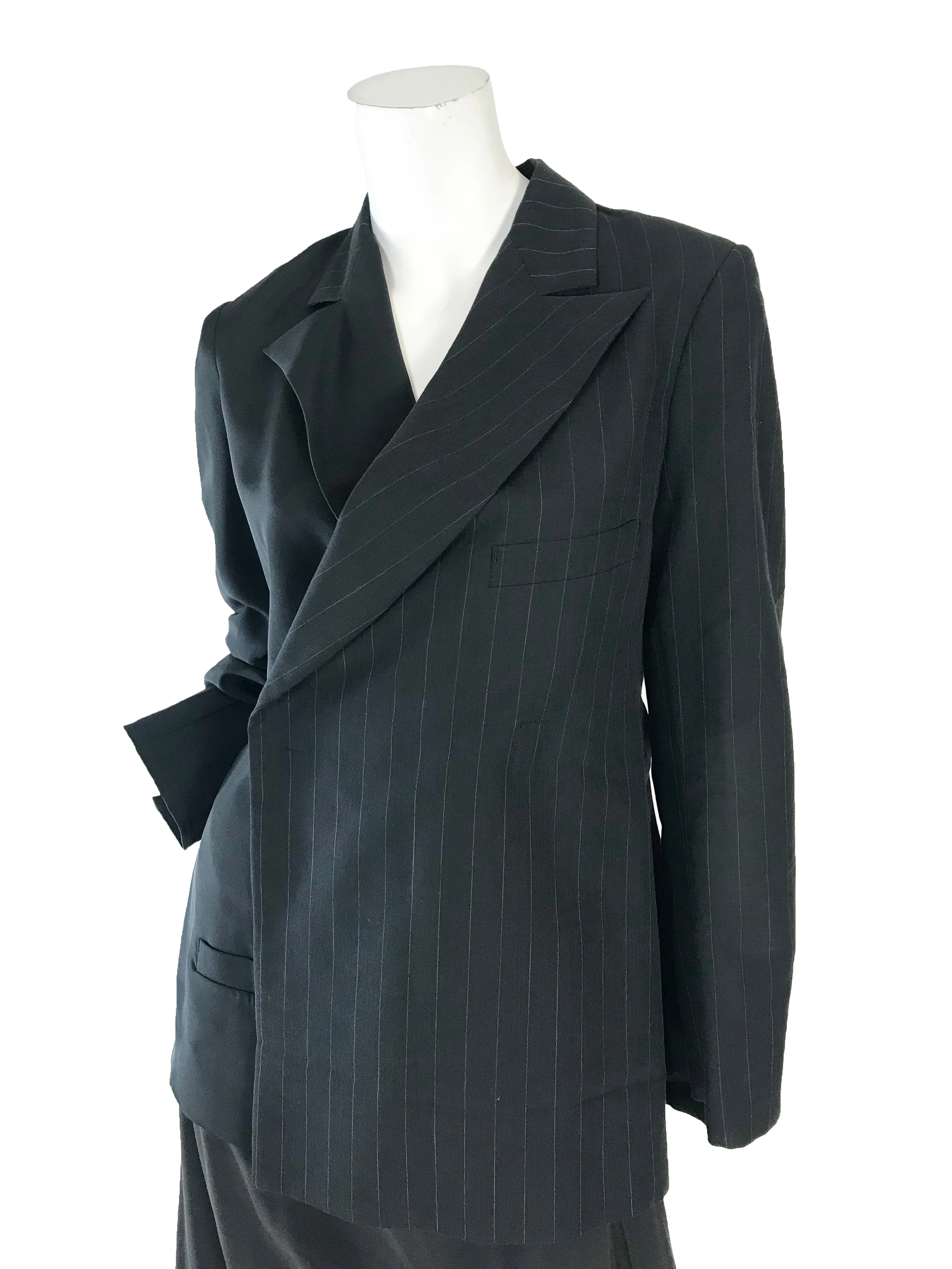 YOHJI YAMAMOTO blazer & Skirt