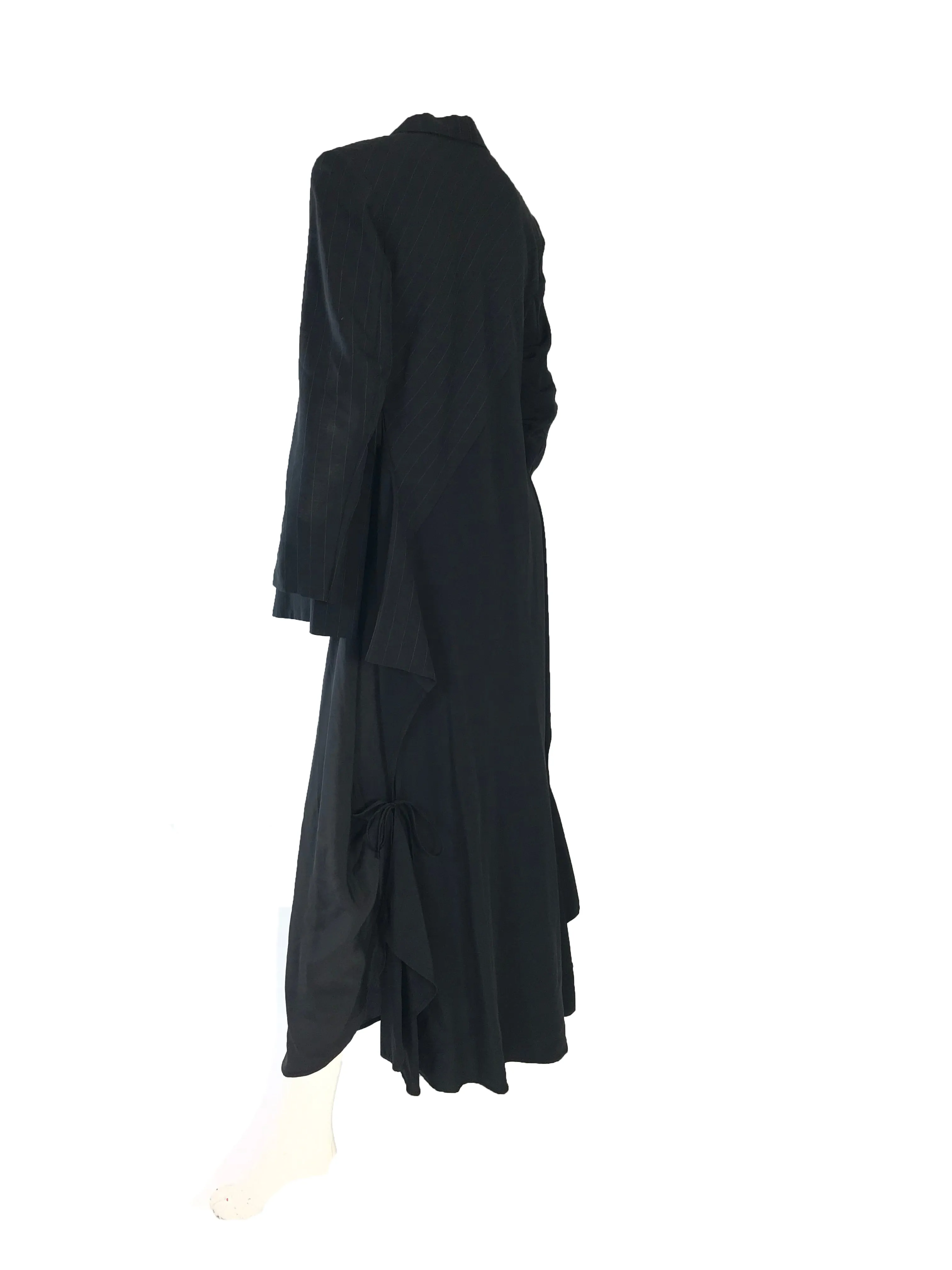 YOHJI YAMAMOTO blazer & Skirt