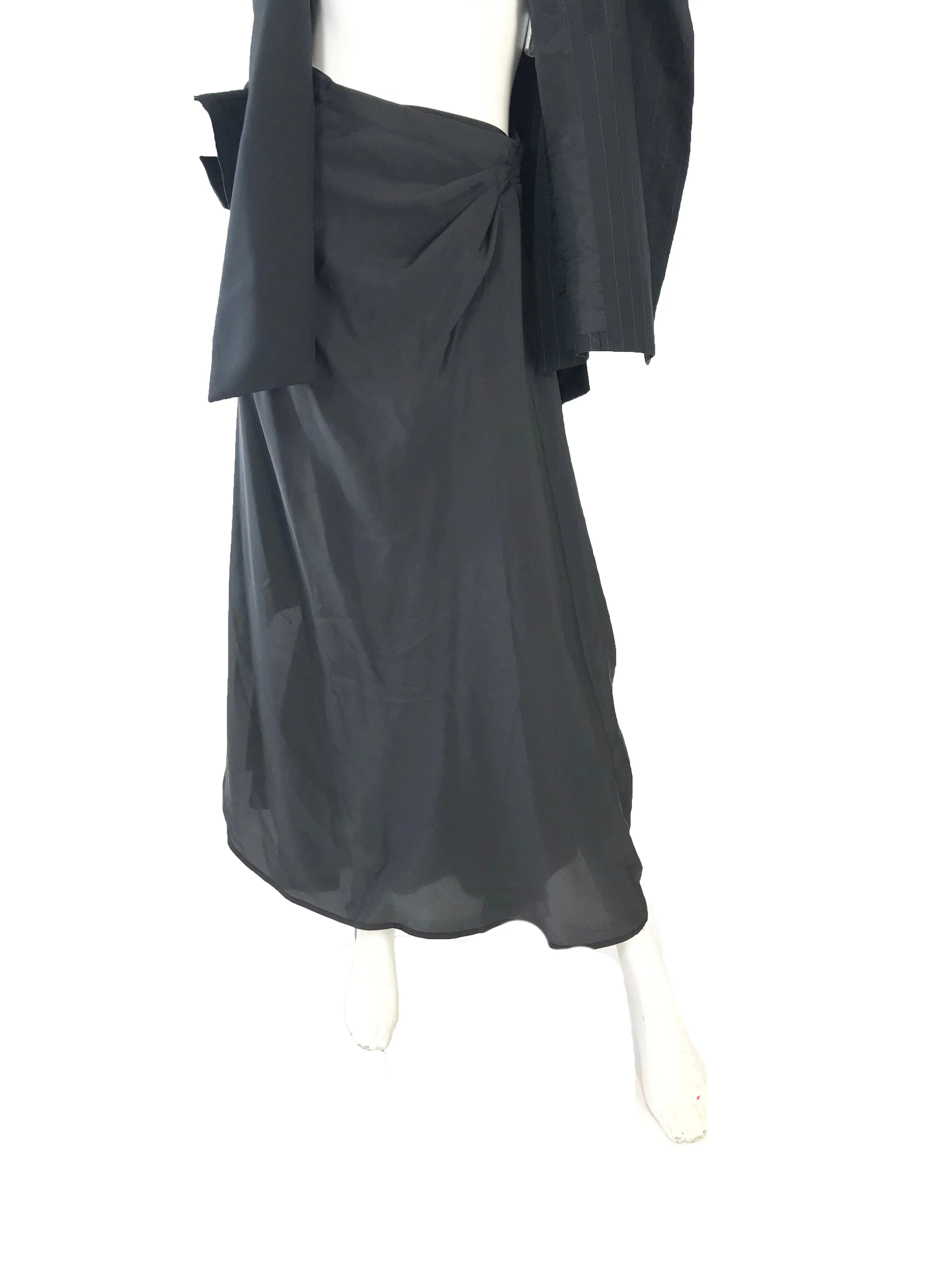 YOHJI YAMAMOTO blazer & Skirt