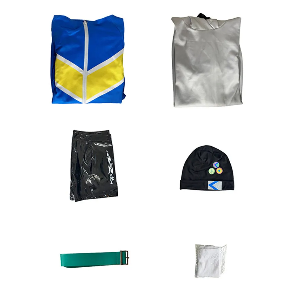 Yoru No Kurage Wa Oyogenai Yamanouchi Kano Blue Coat Cosplay Costume Outfits Halloween Carnival Suit